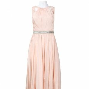 NWT JS Collections Sleeveless Draped gown